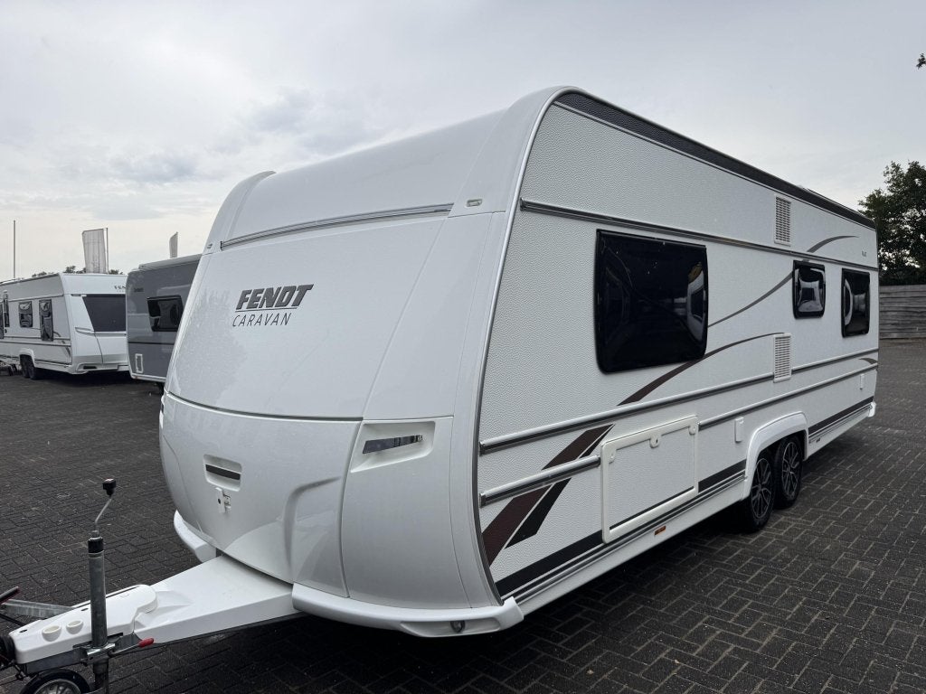 Fendt Palace 650 2021 | Airco | Voortent, Caravans en Kamperen, Caravans, Schokbreker, Bedrijf, Treinzit, Overige typen