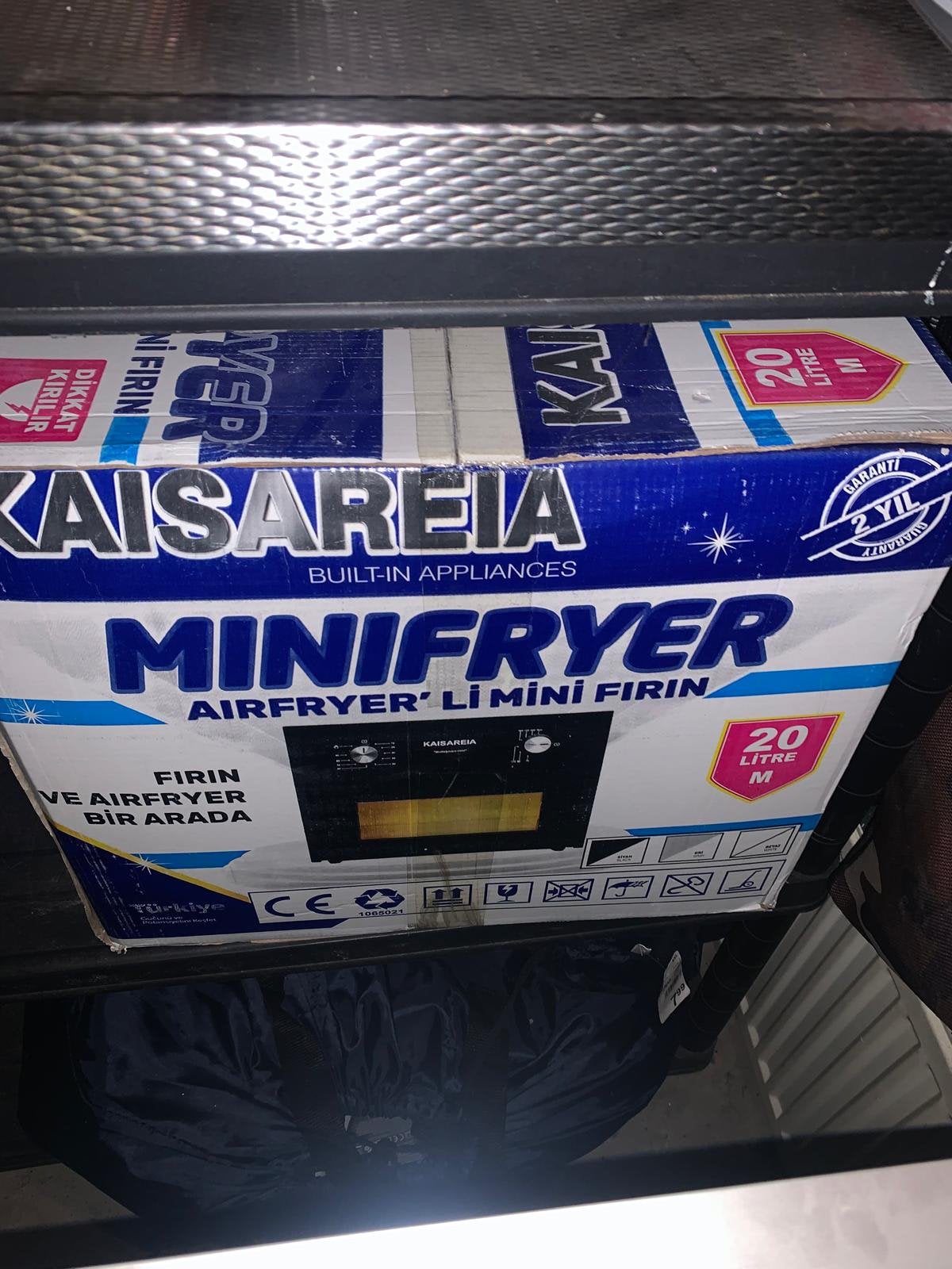 2in1 mini airfryer met oven, Ophalen of Verzenden, Nieuw, Airfryer, Minder dan 750 gram