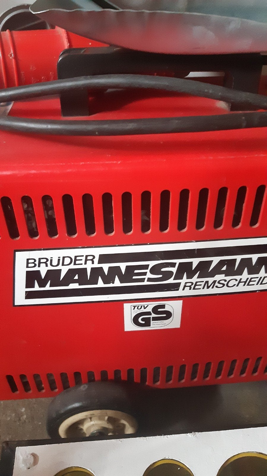 Bruder Mannesmann MS 210F Elektroden Lasapparaat Z.G.A.N., Ophalen, Zo goed als nieuw, 250 ampère of meer, Elektroden
