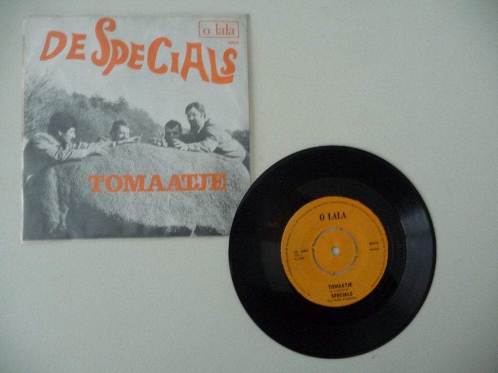 single DE SPECIALS - TOMAATJE - OLALA RECORDS, 1969, Gebruikt, 7 inch, Ophalen of Verzenden, Nederlandstalig