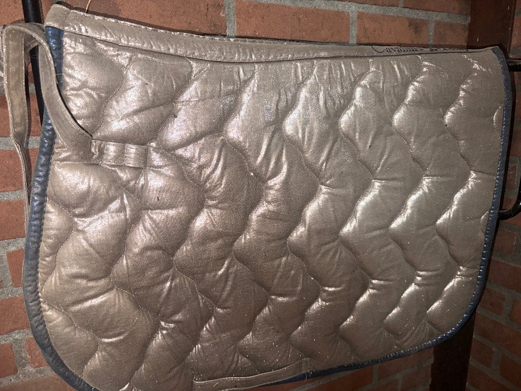 Dekje glitters pony, Dieren en Toebehoren, Paarden en Pony's | Dekens en Dekjes, Pony (P), Ophalen of Verzenden, Gebruikt, Klittenbandsluiting