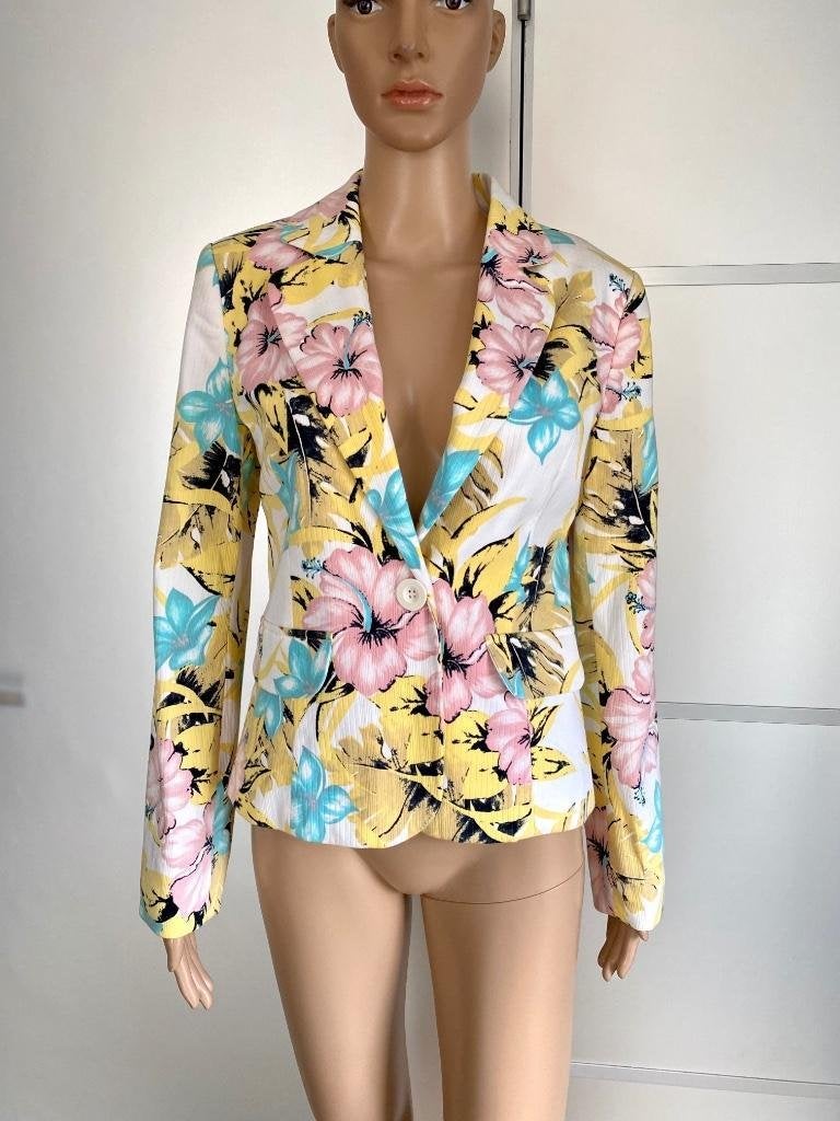 i248 Nieuw: ZiZo maat 34/36=XS/S jasje blazer colbert wit, Zizo, Wit, Nieuw, Ophalen of Verzenden