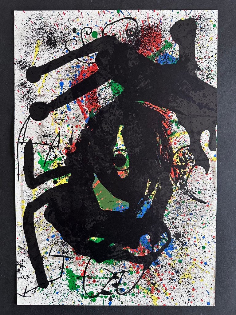 Joan Miro litho, Ophalen of Verzenden