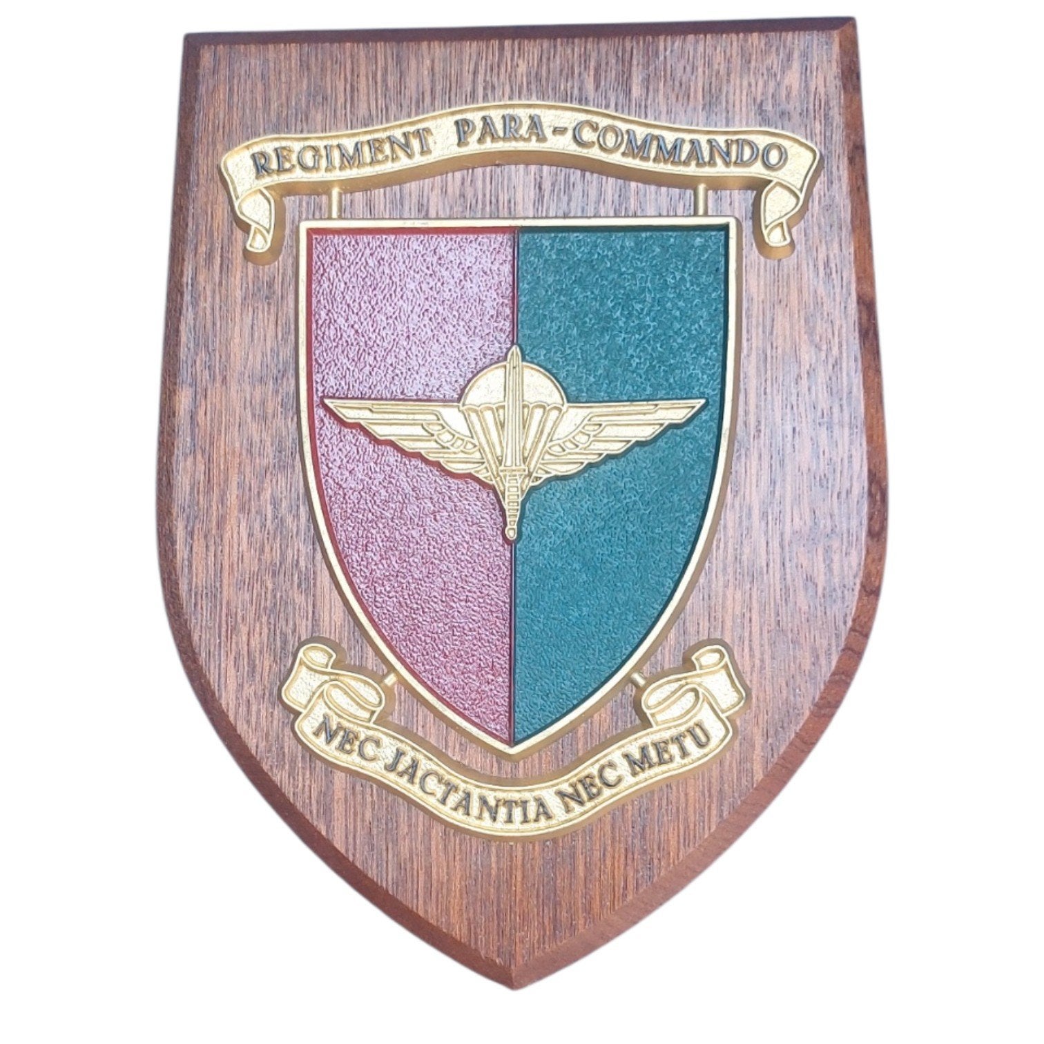 Belgisch Wapenschild Regiment Para-Commando, Ophalen of Verzenden, Landmacht, Embleem of Badge