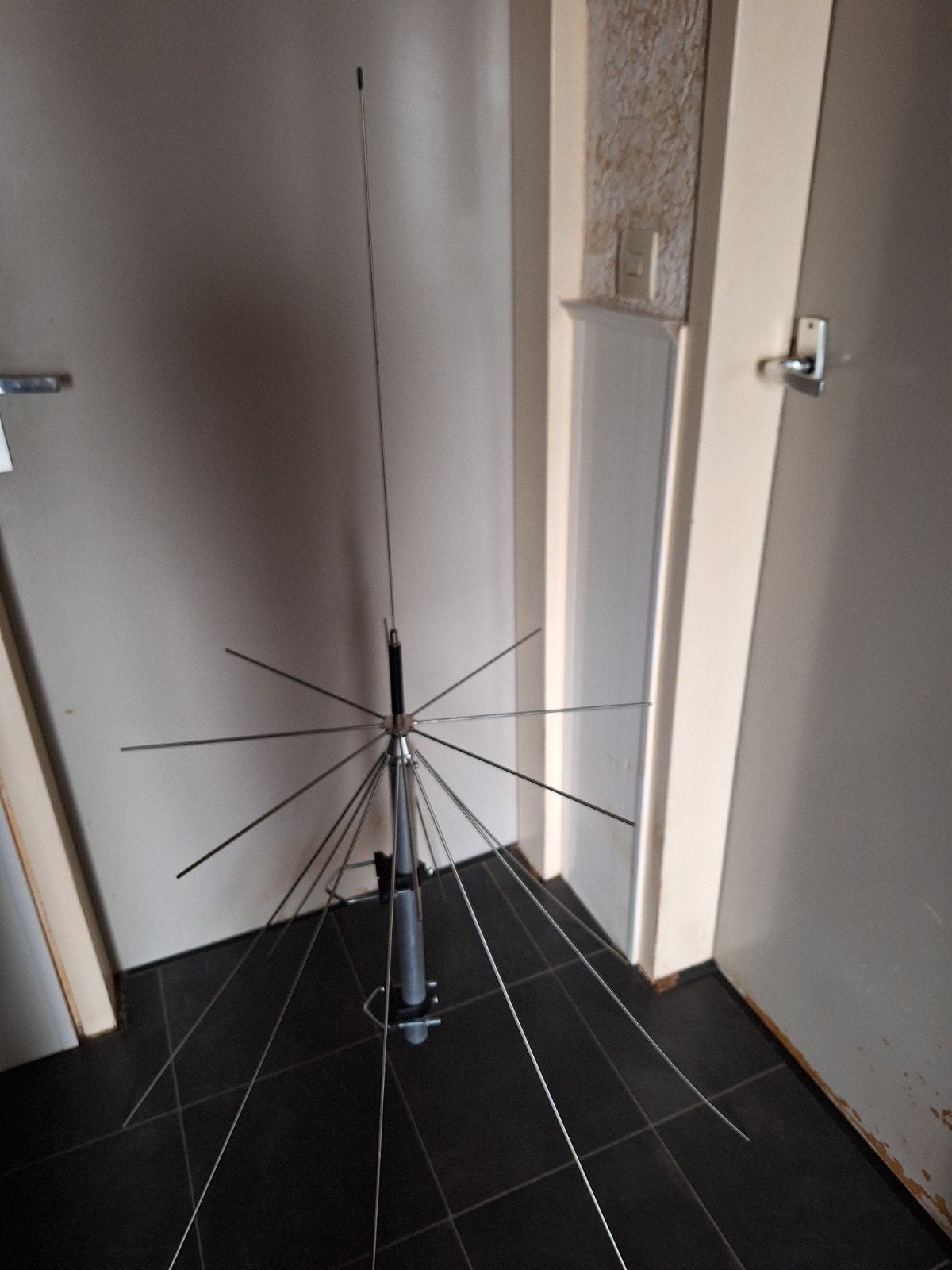 Antenne met radialen - Zo goed als nieuw, Ophalen of Verzenden, Zo goed als nieuw, Antenne