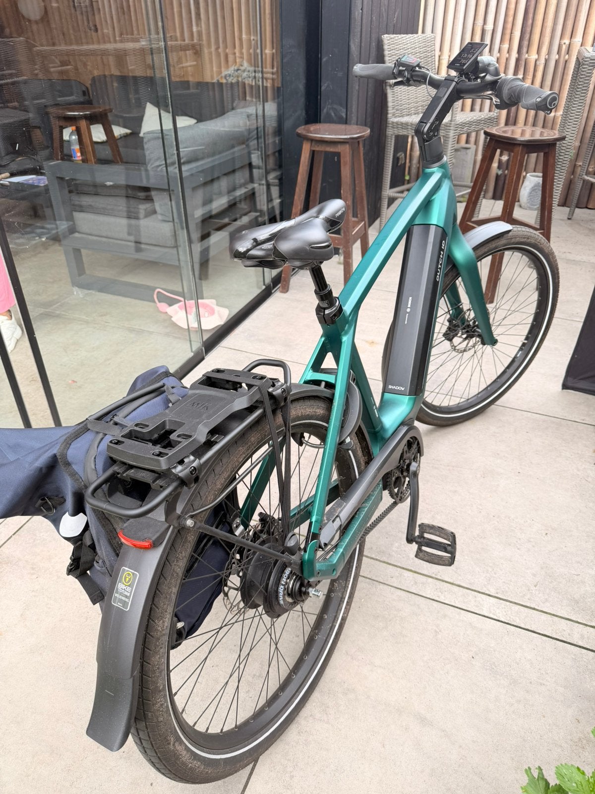Buitenkans ZGAN Dutch ID Shadow 1 jaar oud met garantie, Fietsen en Brommers, Elektrische fietsen, Zo goed als nieuw, 51 tot 55 cm