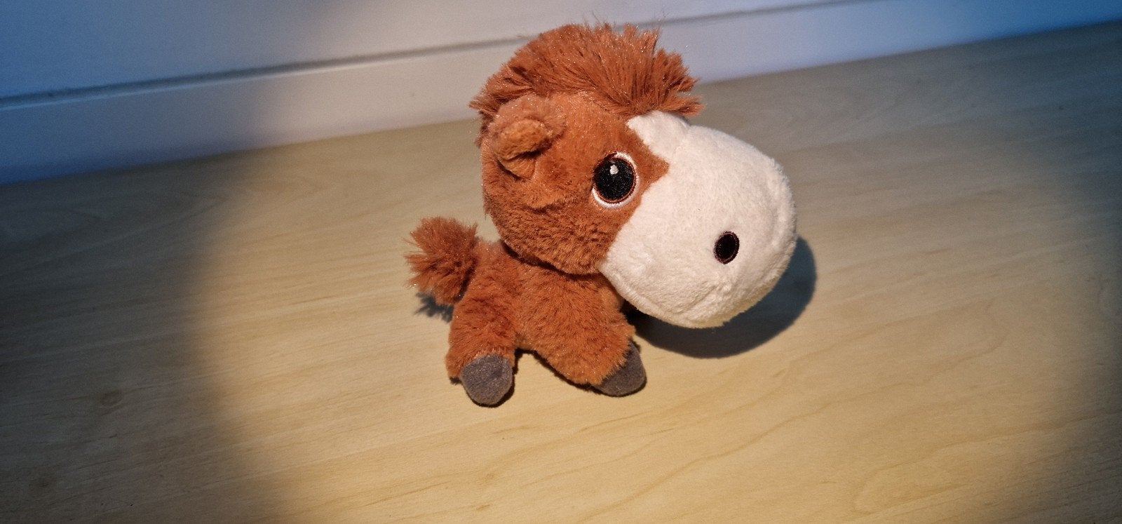 Schattig bruin paard knuffeltje - Zo goed als nieuw, Ophalen of Verzenden
