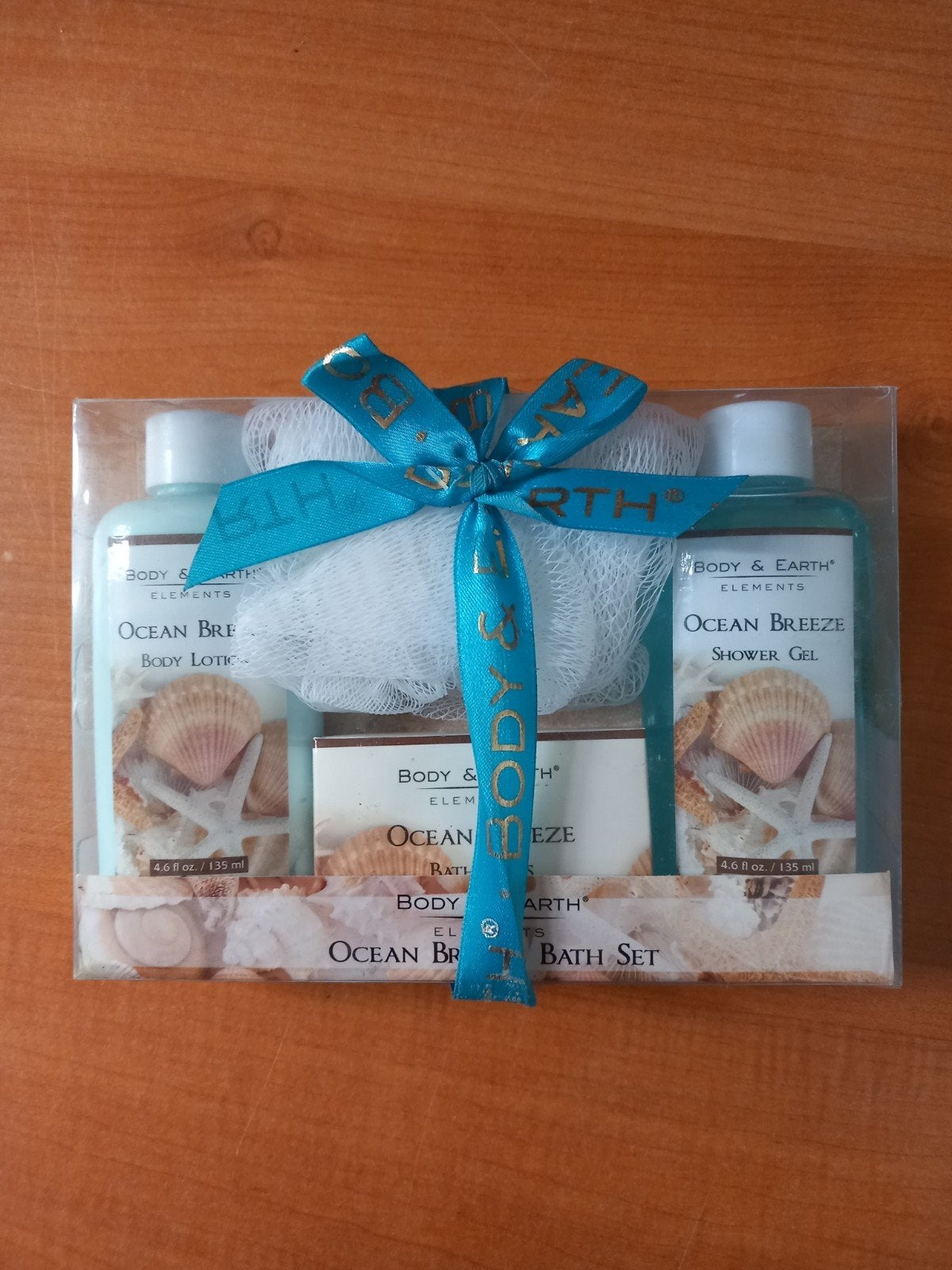 Body & Earth Ocean Breeze Badset - Nieuw, Ophalen of Verzenden, Nieuw, Bad & Douche