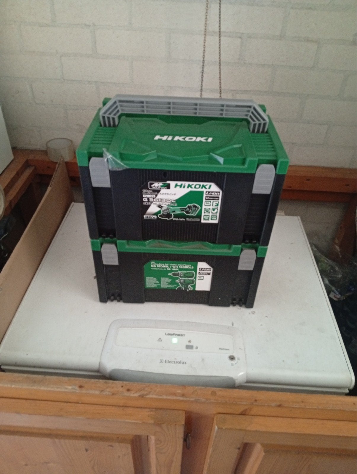 lege hikoki boxen, Doe-het-zelf en Verbouw, Ophalen of Verzenden, Boormachine