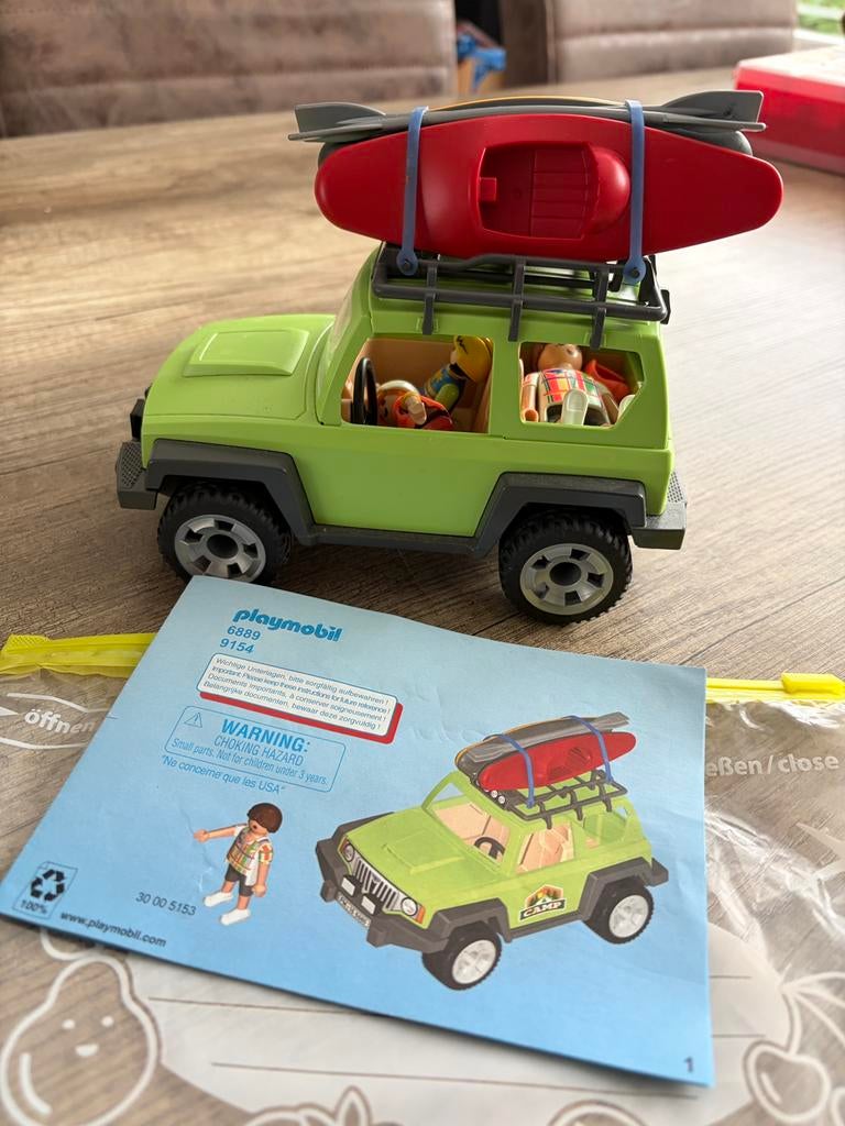 Playmobil terrein wagen 6889, Ophalen, Zo goed als nieuw