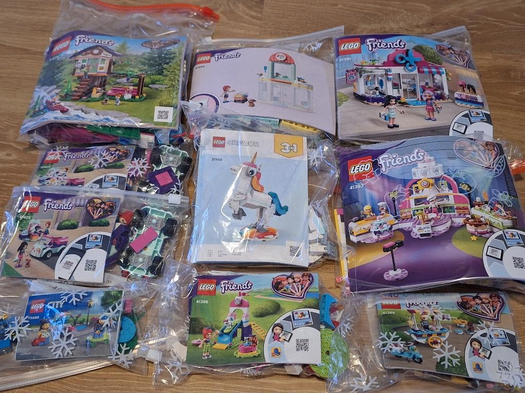 Lego verzameling, creator, friends en city, Ophalen of Verzenden, Zo goed als nieuw, Complete set, Lego