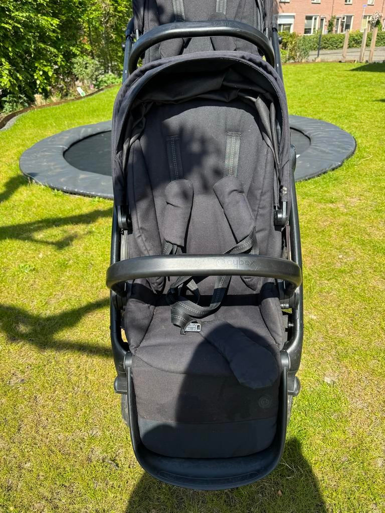 Cybex Gazelle S Duowagen (tweeling, kinderwagen), Kinderen en Baby's, Kinderwagens en Combinaties, Gebruikt, Duowagen, Ophalen