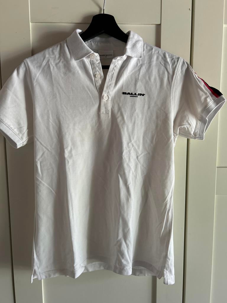 Ballin' Amsterdam Polo Shirt Wit - Maat S, Ophalen of Verzenden, Zo goed als nieuw, Maat 46 (S) of kleiner, Wit