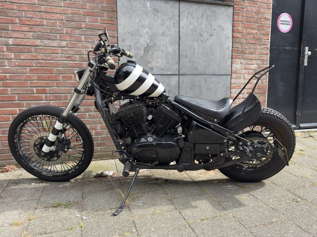 Unieke Custom Bopper - Kawasaki VN800 '96, 2 cilinders, Sportuitlaat, Gebruikt, Particulier