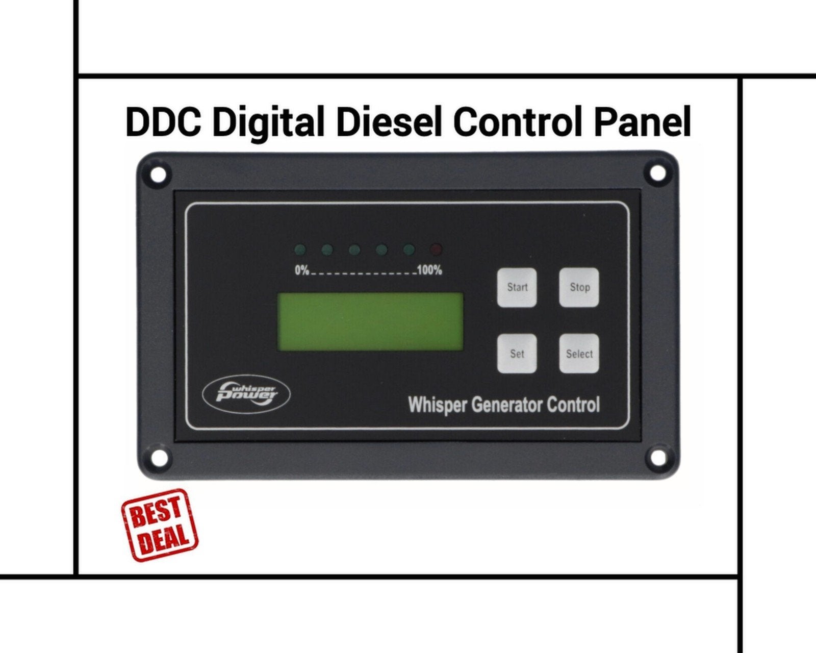 Mastervolt - Whisper Generator Remote control panel. 50/60Hz, Ophalen of Verzenden, Nieuw, Kabel of Apparatuur
