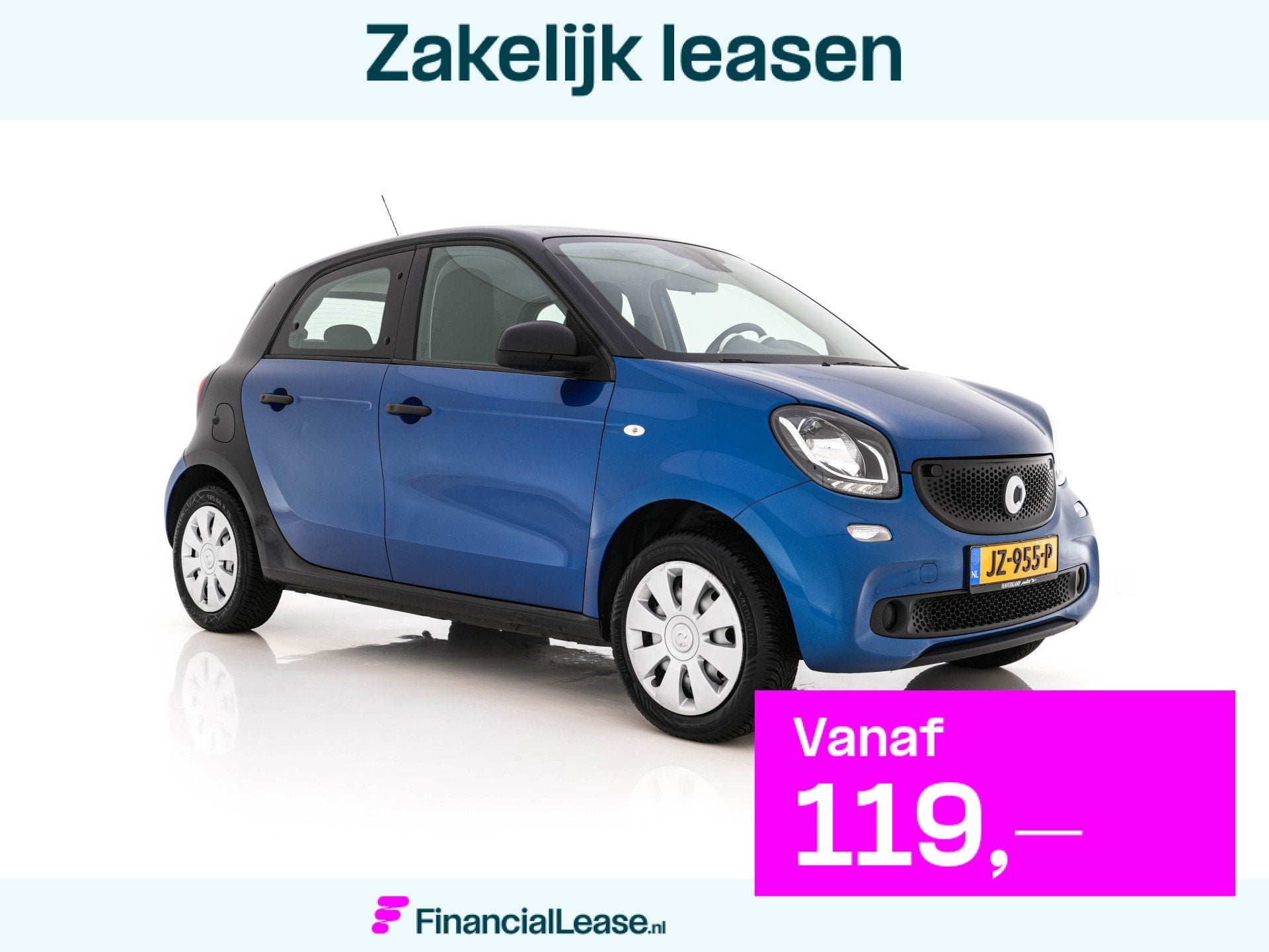smart Forfour 1.0 Pure *AIRCO | CRUISE | COMFORTSEATS*, Gebruikt, Origineel Nederlands, Handgeschakeld, 3 cilinders