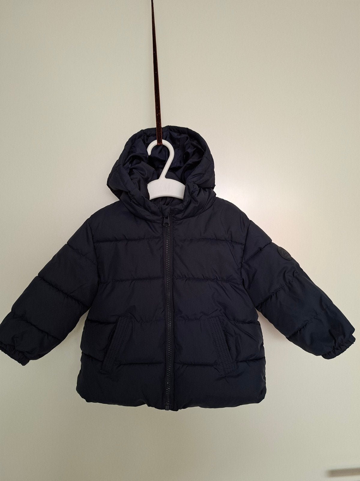 Mango Jack 86 kleur donkerblauw maat 86, Kinderen en Baby's, Mango, Ophalen of Verzenden, Zo goed als nieuw, Jasje