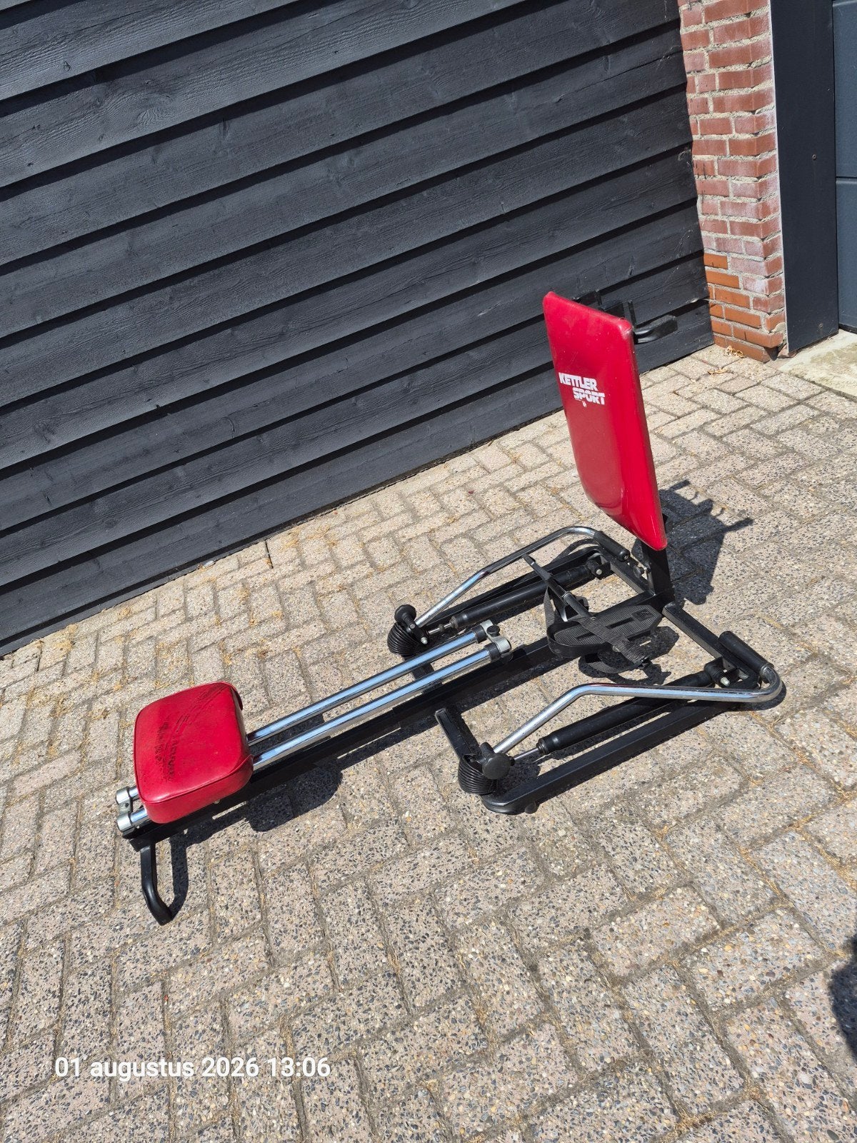 Kettler Sport Roeitrainer - Gebruikt, Ophalen, Metaal, Roeitrainer, Buik