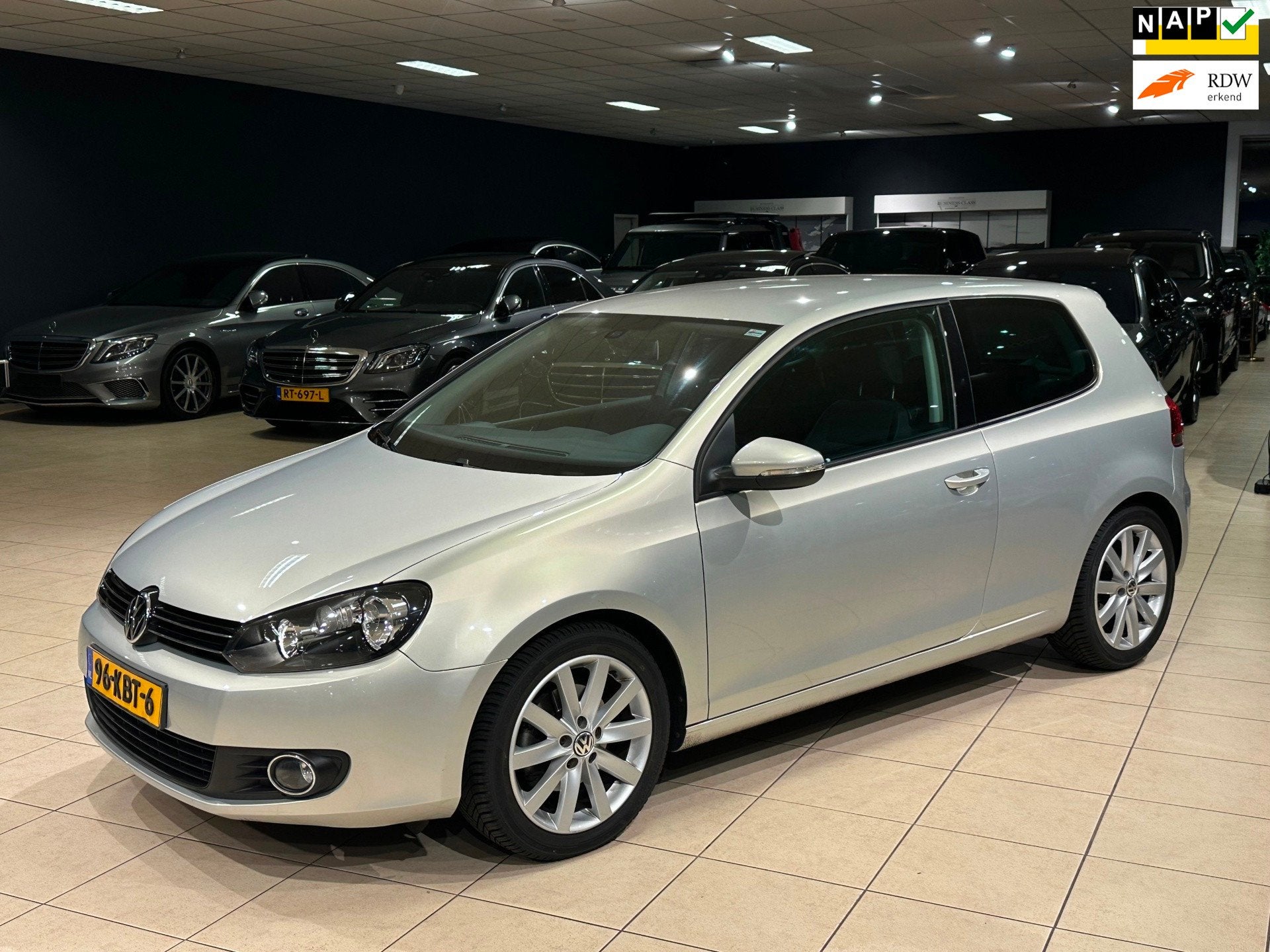 Volkswagen Golf 1.4 TSI Comfortline/EERSTE EIG/NAP/AIRCO/TOP, Euro 5, Stof, Gebruikt, Zwart