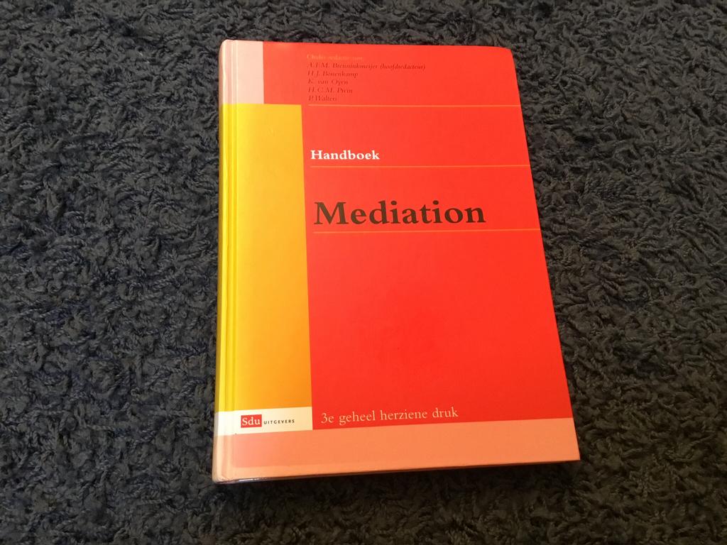 Handboek Mediation, Boeken, Ophalen of Verzenden, Zo goed als nieuw