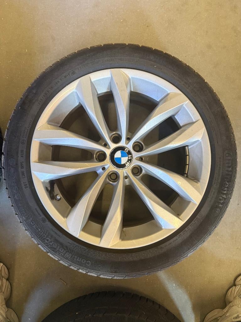BMW originele 18 inch velgen + winterbanden BMW 5 serie F10, Auto-onderdelen, Banden en Velgen, Ophalen, 18 inch, Banden en Velgen