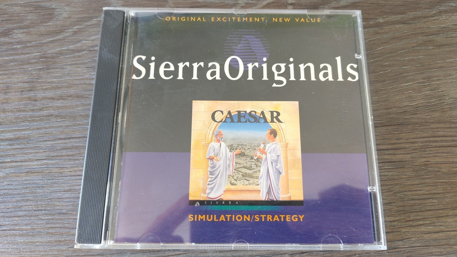 Caesar I - Sierra Originals MS-DOS PC CD-ROM Klassieker, Gebruikt, 1 speler, Ophalen of Verzenden, Strategie en Constructie