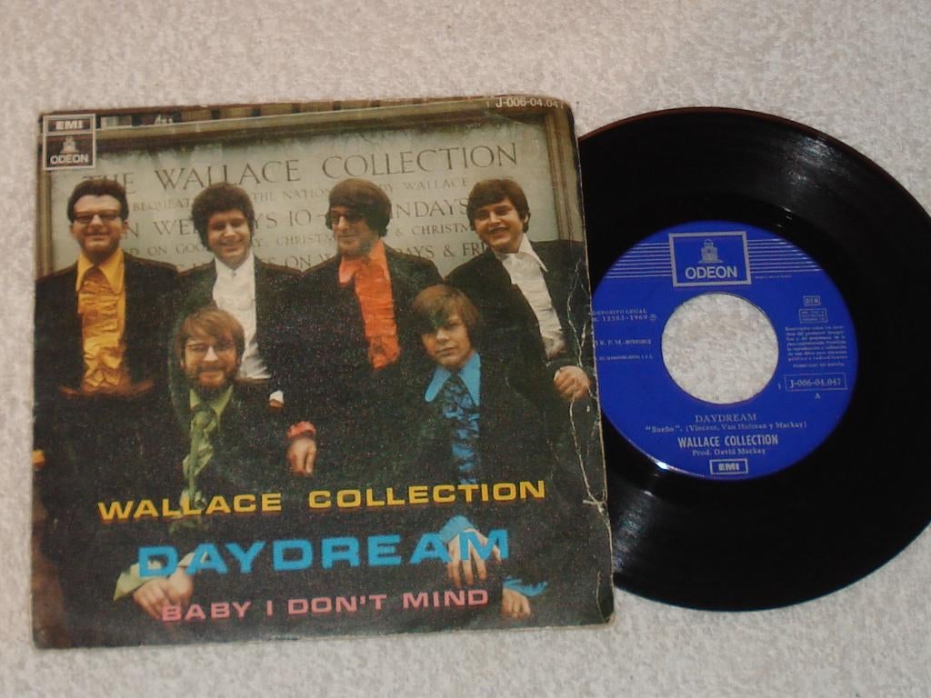 Wallace Collection   Daydream    Spanje    Orgineel, Cd's en Dvd's, Vinyl Singles, Zo goed als nieuw, Fotohoes, Originele persing