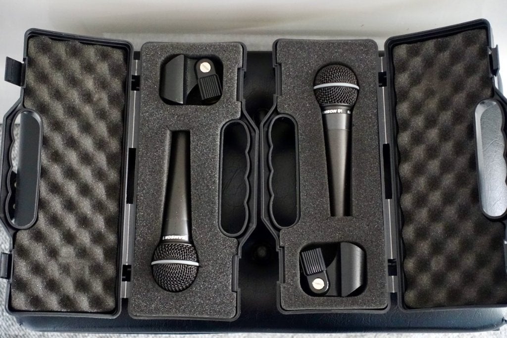 Set van twee Samson S11 (zang) microfoons, Ophalen, Gebruikt, Zangmicrofoon
