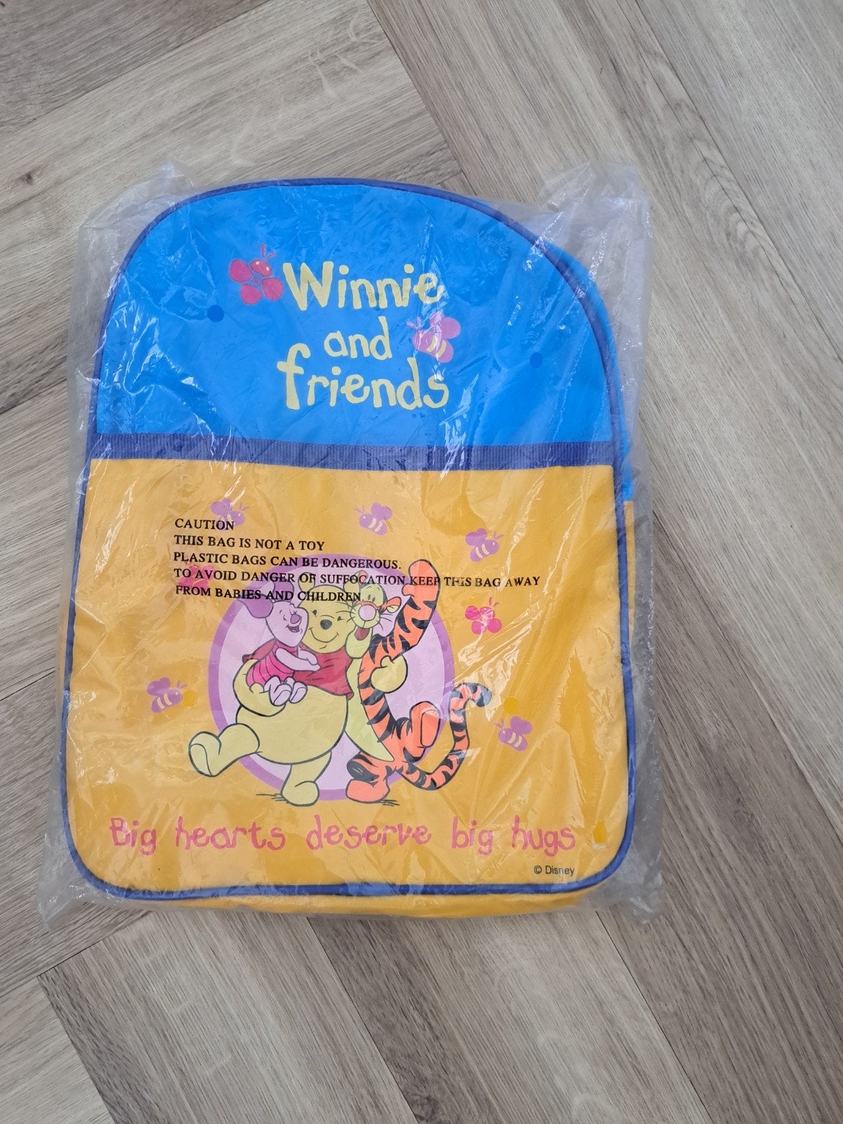 Vintage Disney Winnie the Pooh Rugzakje NIEUW IN VERPAKKING, Ophalen of Verzenden, Nieuw
