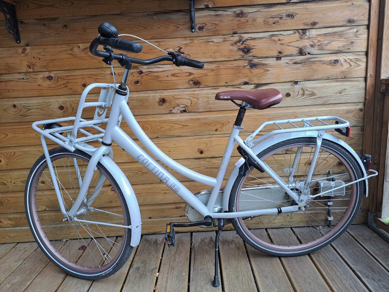 Cortina meisjes fiets 26 inch parelmoer, Ophalen, Zo goed als nieuw, 26 inch of meer