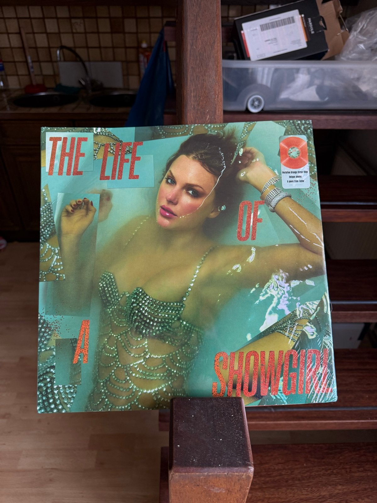 Taylor Swift - The Life of a Showgirl - Portofino Orange Gli, LP, Pop, Colored vinyl, Ophalen of Verzenden