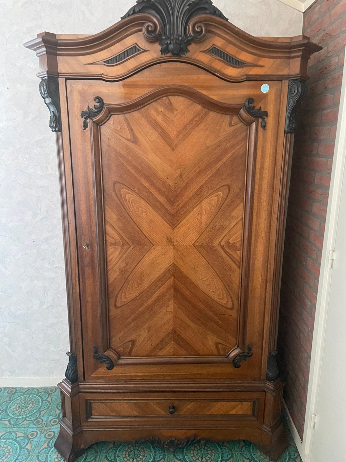 Antieke linnenkast, Antiek en Kunst, Antiek | Meubels | Kasten, Ophalen
