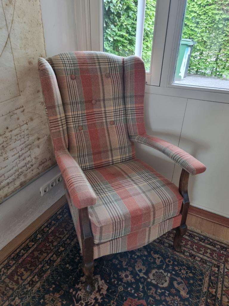Gratis stoel, Huis en Inrichting, Fauteuils, Ophalen of Verzenden, Gebruikt, 75 tot 100 cm, 50 tot 75 cm