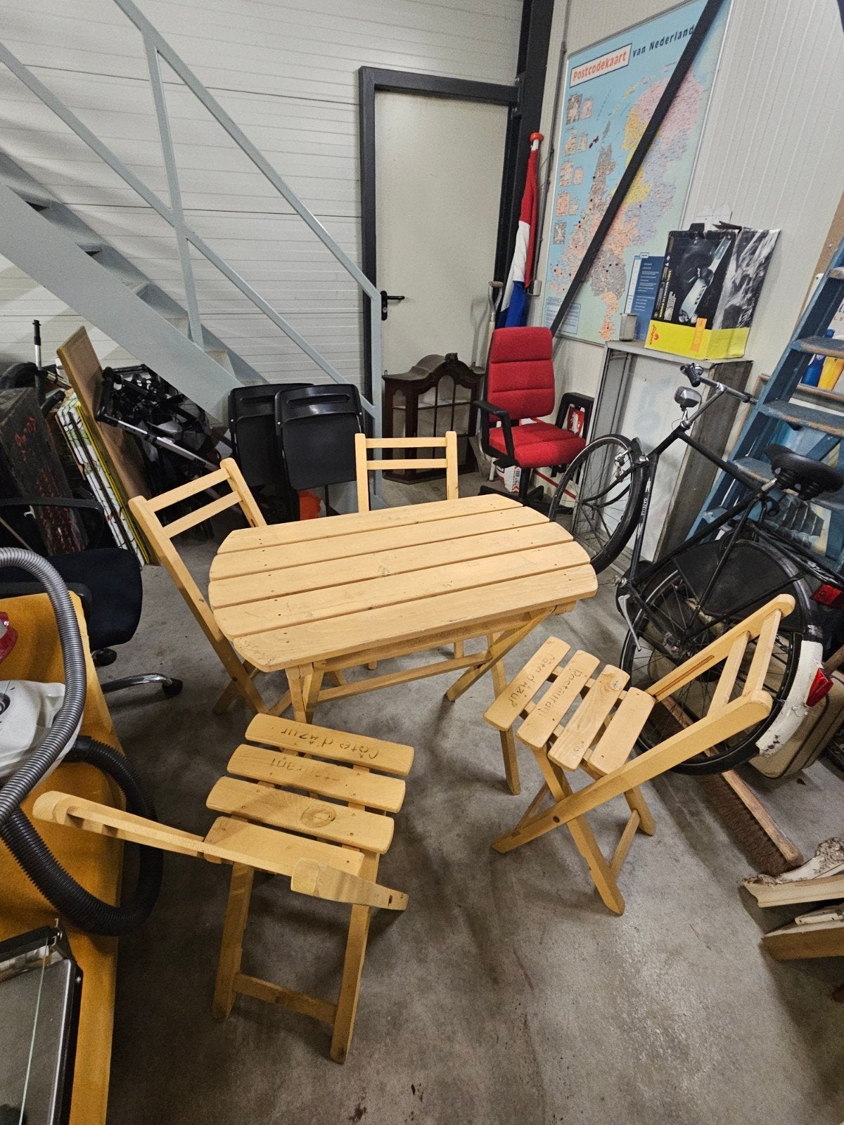 Bistro set, Ophalen, 4 zitplaatsen, ., .