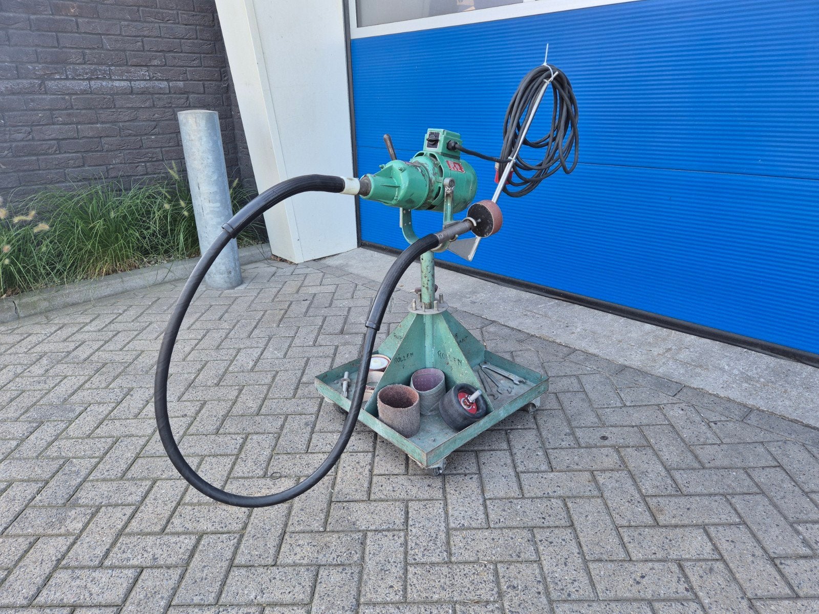 SUHNER Rotofera DKM-4 Spindel aangedreven slijpmachine 380V, Gebruikt, Duitsland, Overige merken, Overige typen