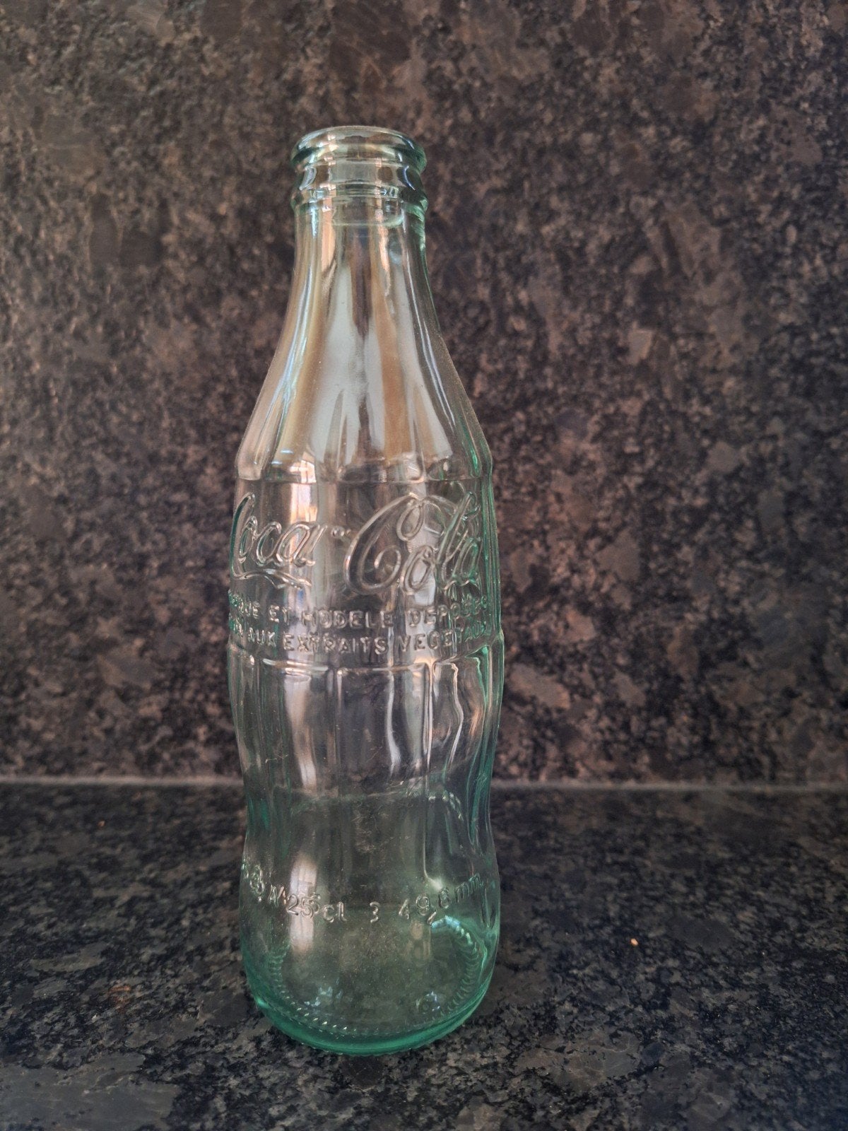 flesje coca cola reliëf 25cl, Ophalen of Verzenden, Gebruikt, Overige typen