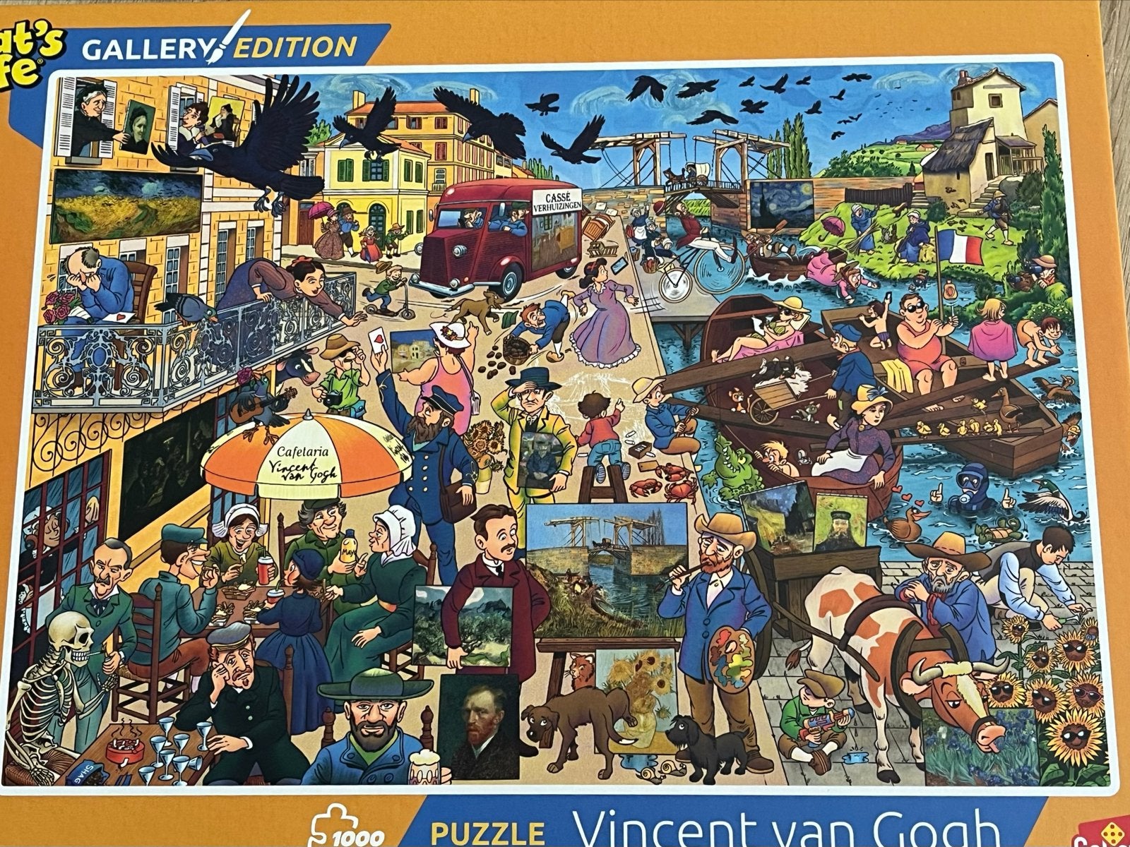 That’s life. Vincent van Gogh, Ophalen, 500 t/m 1500 stukjes, Zo goed als nieuw, Legpuzzel