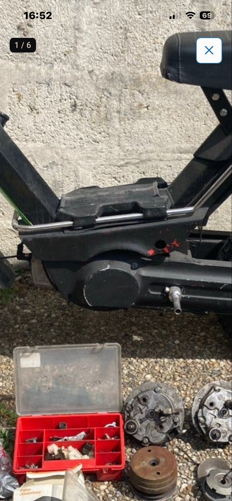 Citta gilera treeplank beugel gezocht, Ophalen of Verzenden, Gebruikt, Frame