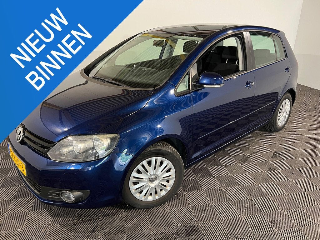 Volkswagen Golf Plus 1.4 TSI Trendline, Auto's, Euro 5, Gebruikt, Zwart, 4 cilinders
