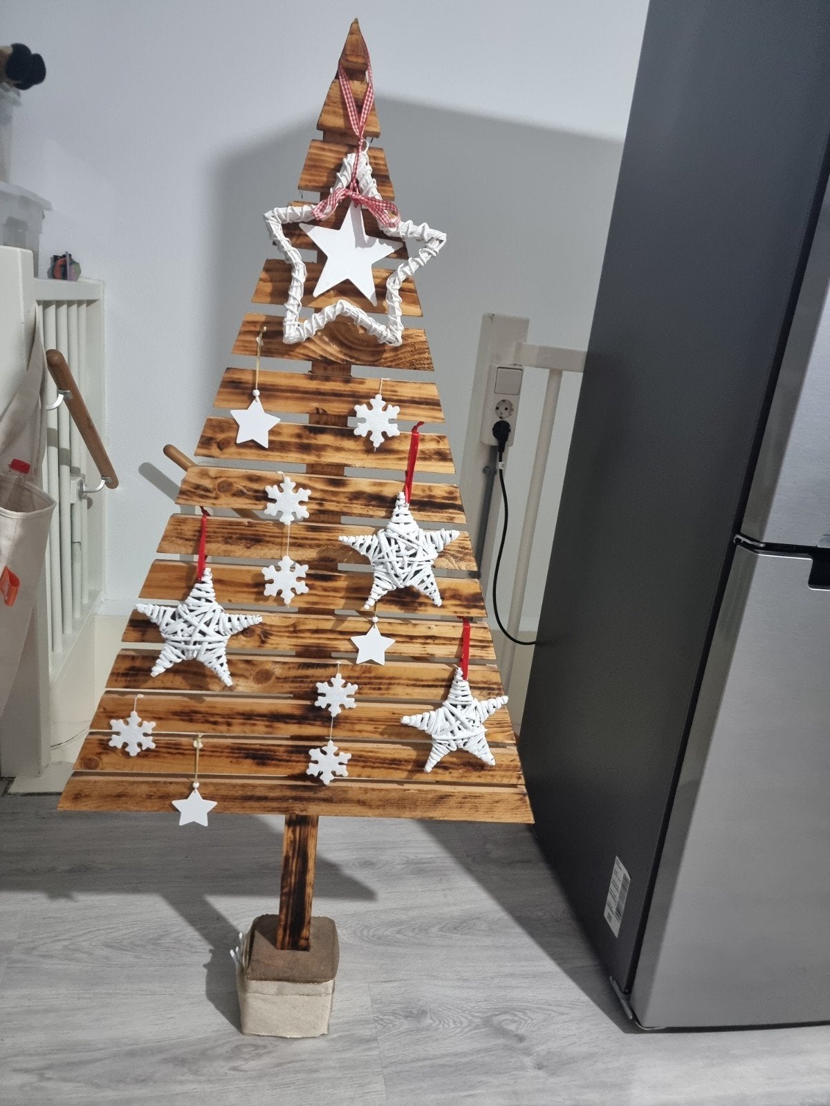 kerstboom hout gratis, Ophalen