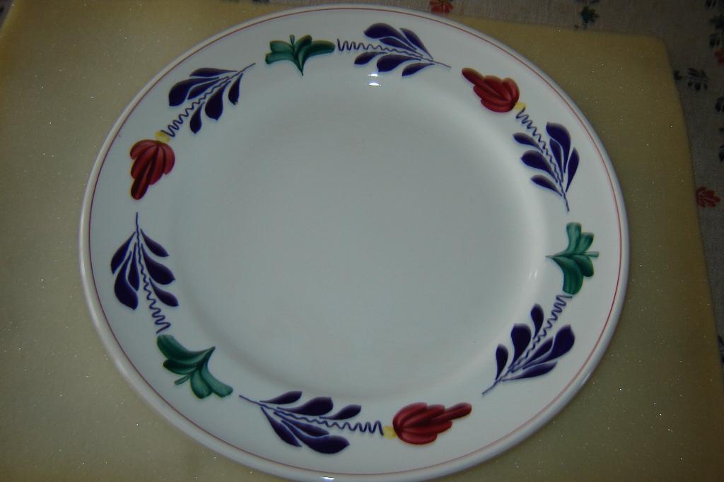 SERVIES  boerenbont, Nieuw, Ophalen of Verzenden, Bord(en), Aardewerk
