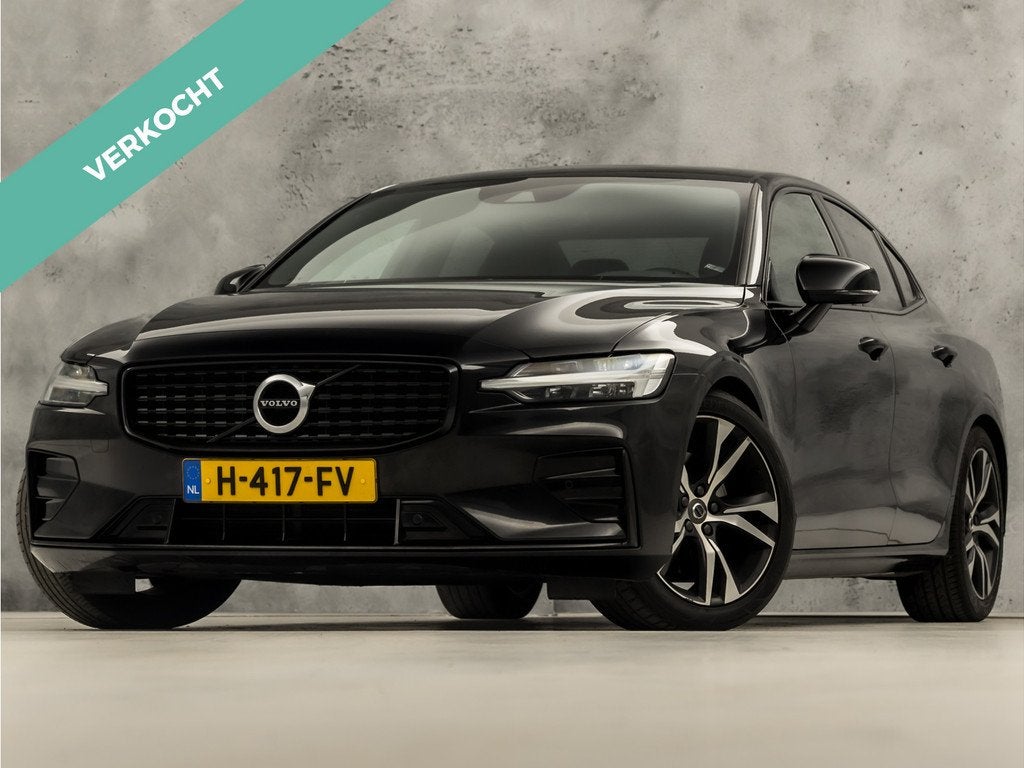 Volvo S60 2.0 T4 R-Design 190Pk Automaat (VIRTUAL COCKPIT, A, Auto's, Volvo, 12 maanden, 15 km/l, S60, Zwart