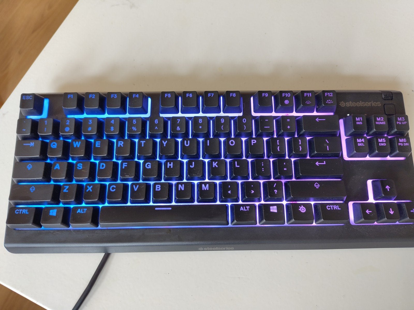 SteelSeries Apex 3 TKL Mechanisch Toetsenbord - Zo goed als, Computers en Software, Toetsenborden, Ophalen