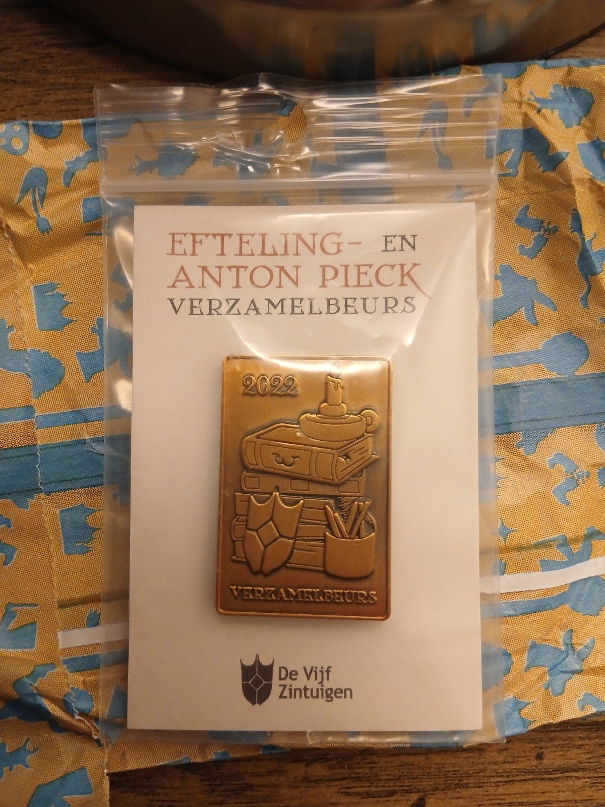 Efteling Anton Pieck Verzamelaarsbeurs Pin 2022, Ophalen of Verzenden, Nieuw, Button of Speldje