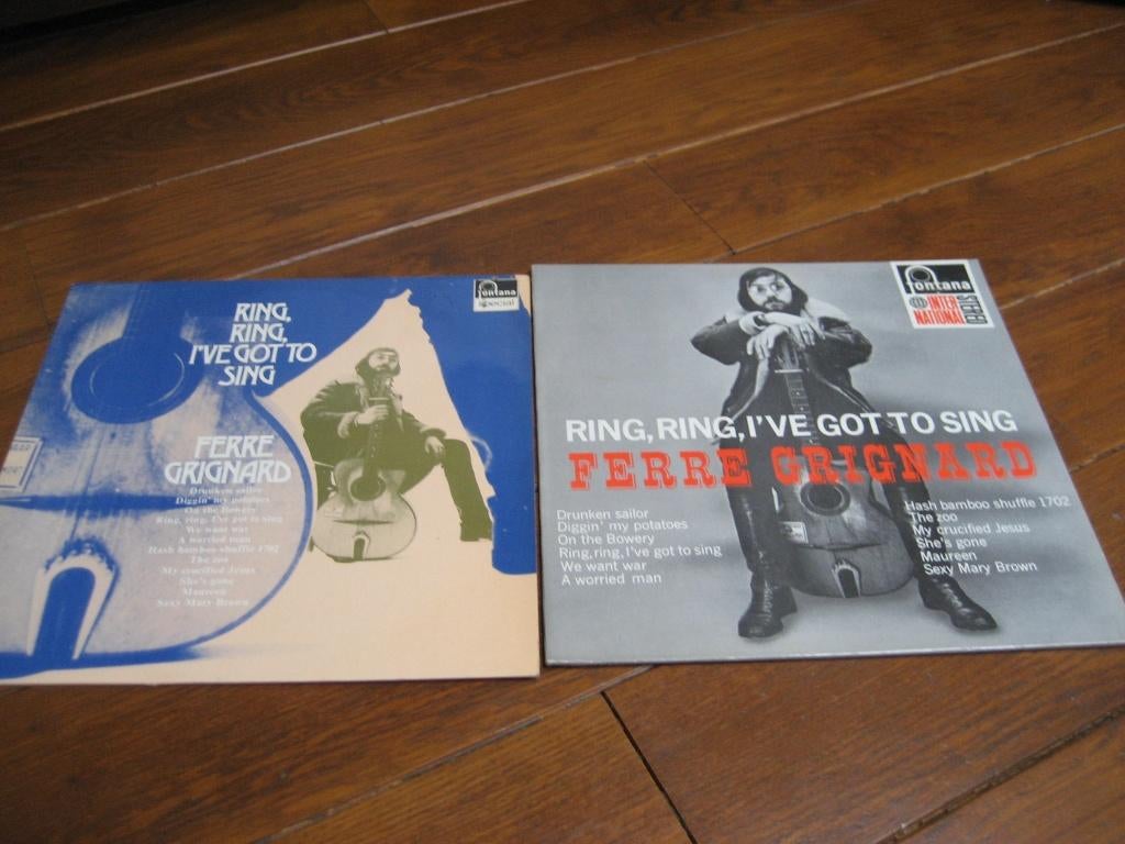 Sixties ferre grignard lp, Cd's en Dvd's, Ophalen of Verzenden, Gebruikt, 12 inch