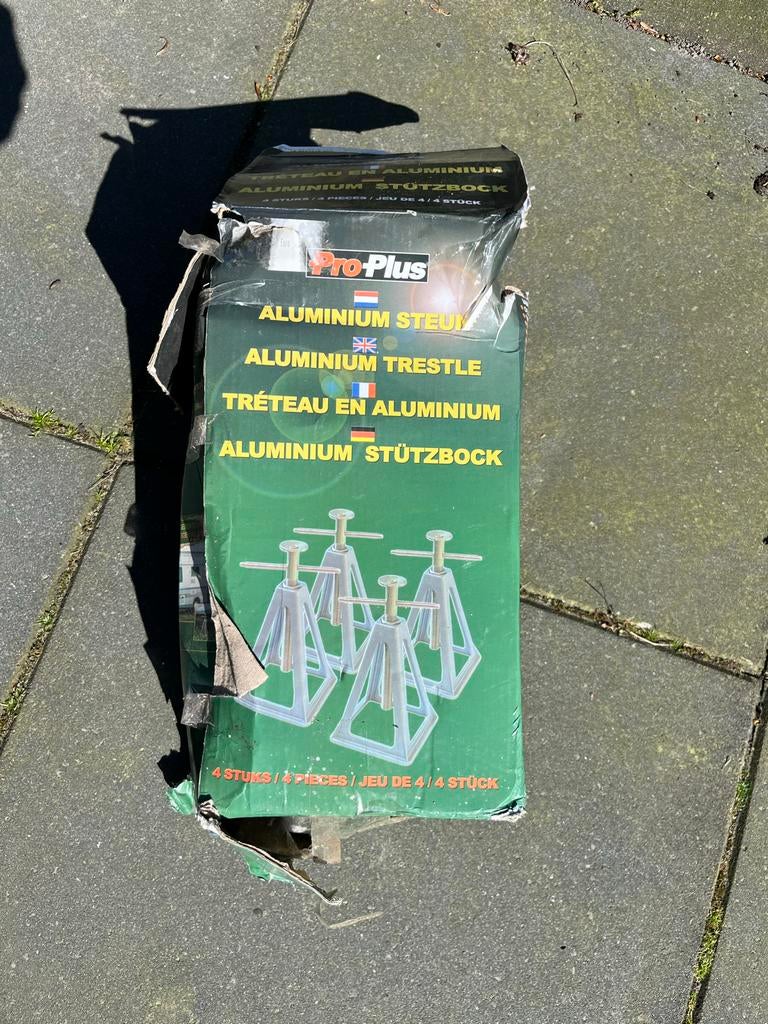 Pro-Plus Aluminium Steunbokken - 4 Stuks, Ophalen, Gebruikt