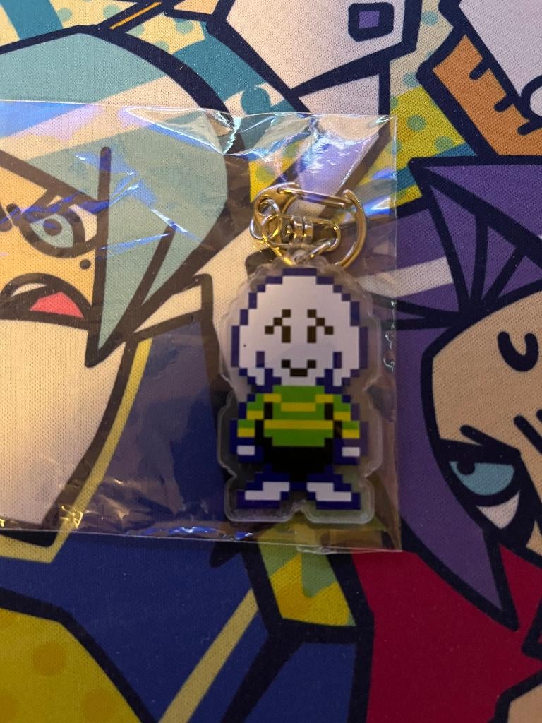 Undertale Asriel Keychain, Ophalen of Verzenden, Nieuw, Overige typen