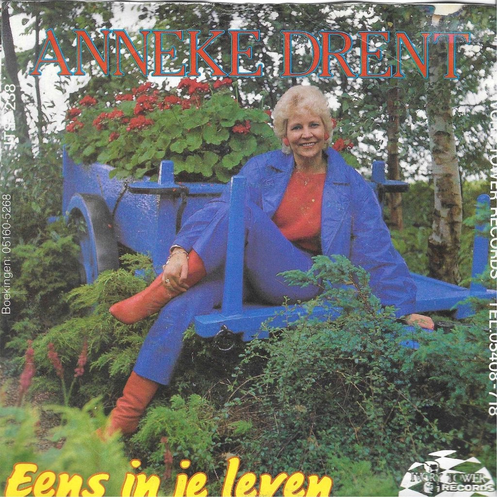 vinyl single  Anneke  Drent, Ophalen of Verzenden, Gebruikt, Pop