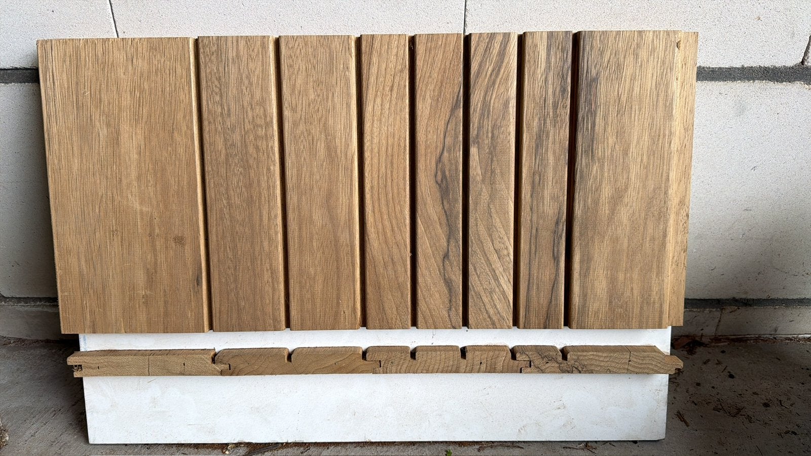 Thermo frake/Ayous/Vuren/Grenen/Essen/radiata pine, Doe-het-zelf en Verbouw, 25 tot 50 mm, Ophalen of Verzenden, Zo goed als nieuw