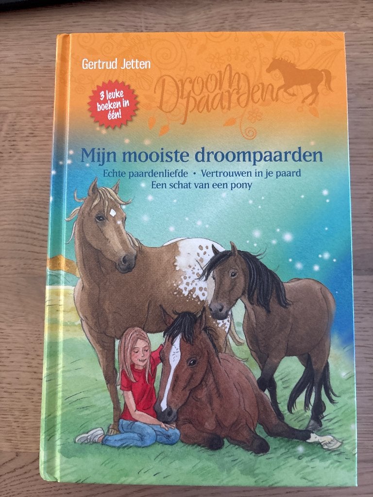 Mijn mooiste droompaarden, Ophalen, Zo goed als nieuw, Gertrud Jetten, Fictie algemeen